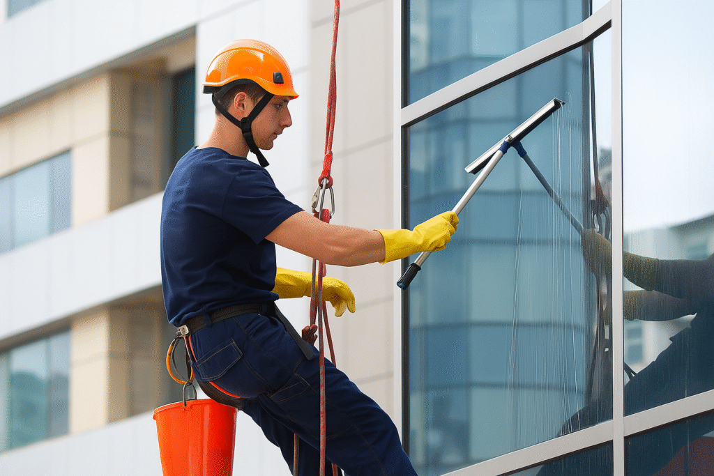Professional Glass Cleaning & Balcony Safety Nets in Chennai
